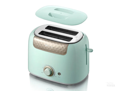 Electric Bread Toaster & Waffle Maker – 220V Double Oven with Hot Air Convection