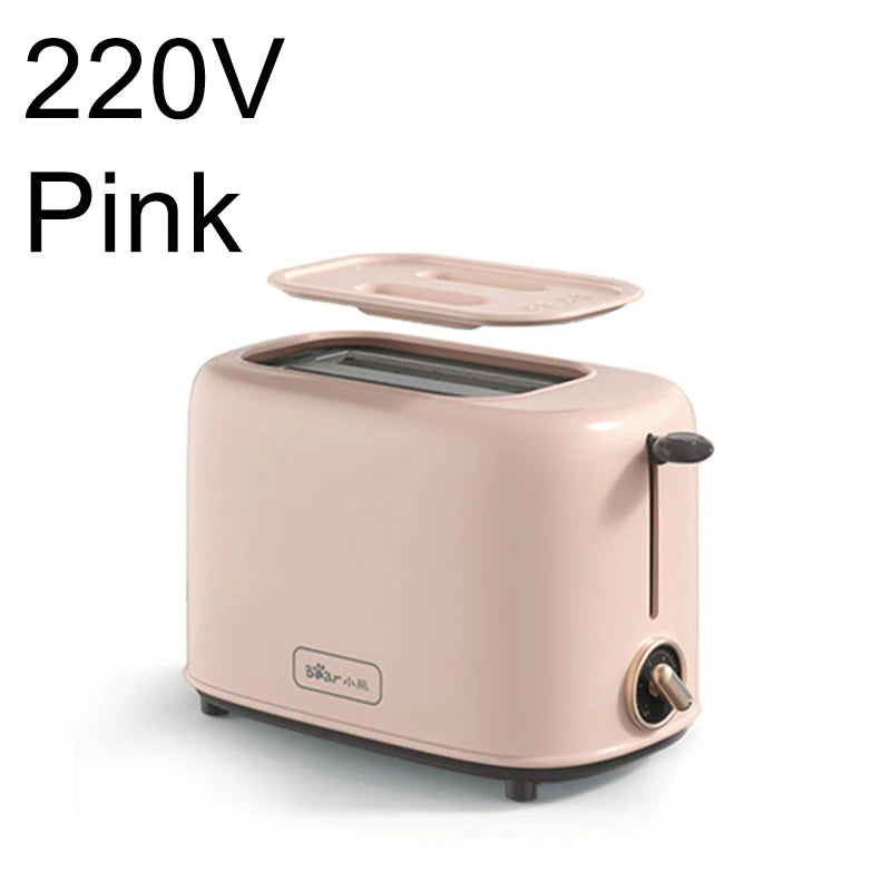 Electric Bread Toaster & Waffle Maker – 220V Double Oven with Hot Air Convection