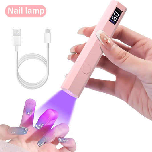 USB Rechargeable Quick-Dry Gel Polish Curing Tool