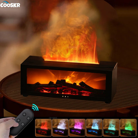 Air Humidifier Automatic Fragrance Diffuser With LED Light Remote Control