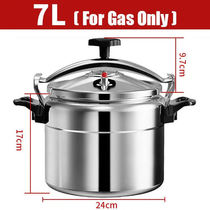 Aluminum Pressure Cooker Only for Gas with Easy Lock Lid