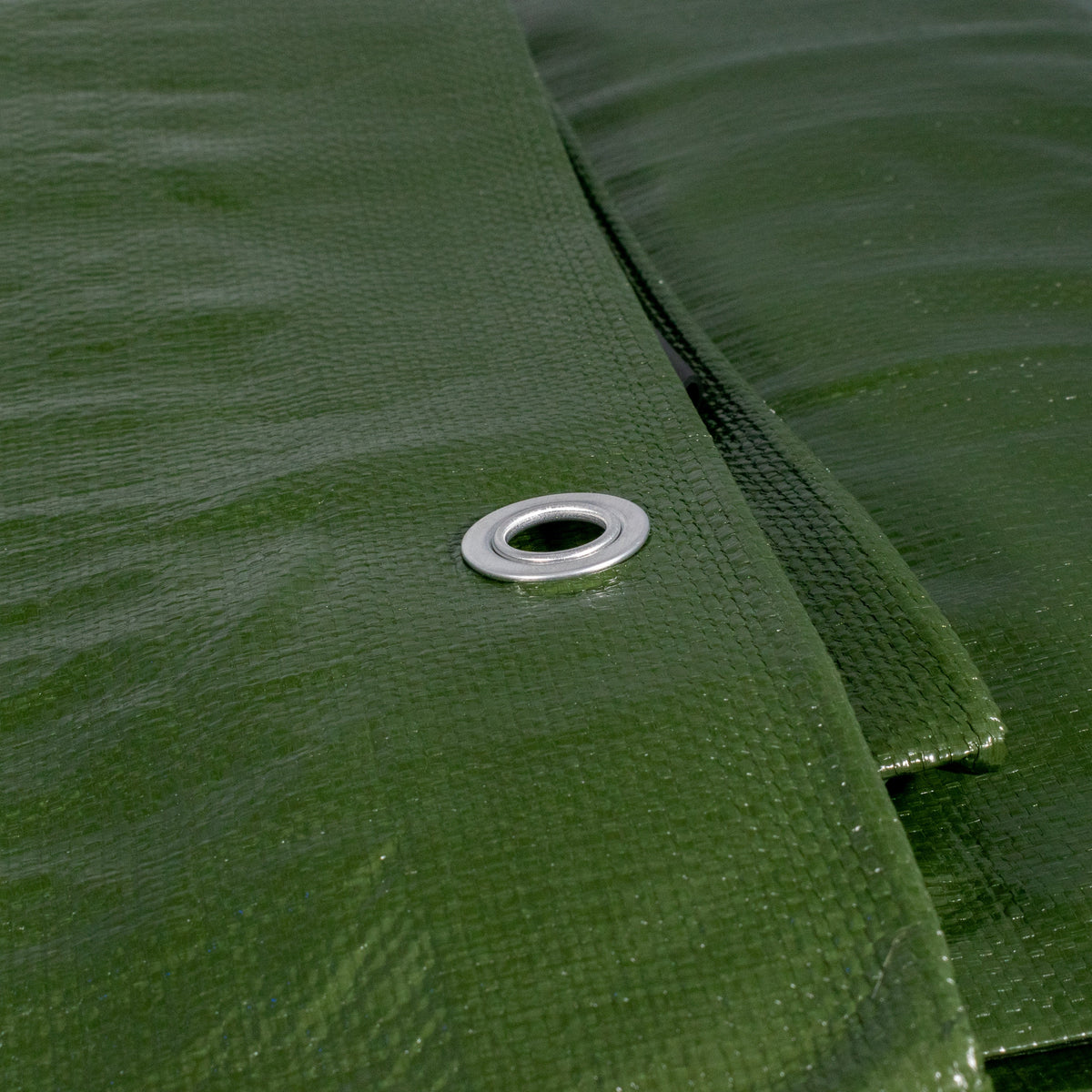Heavy Duty L-Grade Tarpaulin 2m x 3m (200 GSM) – Green/Brown