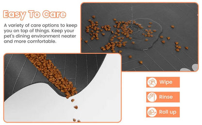 Fitzsi Essentials absorbent pet feeding mat designed for easy cleaning and comfort for your pets