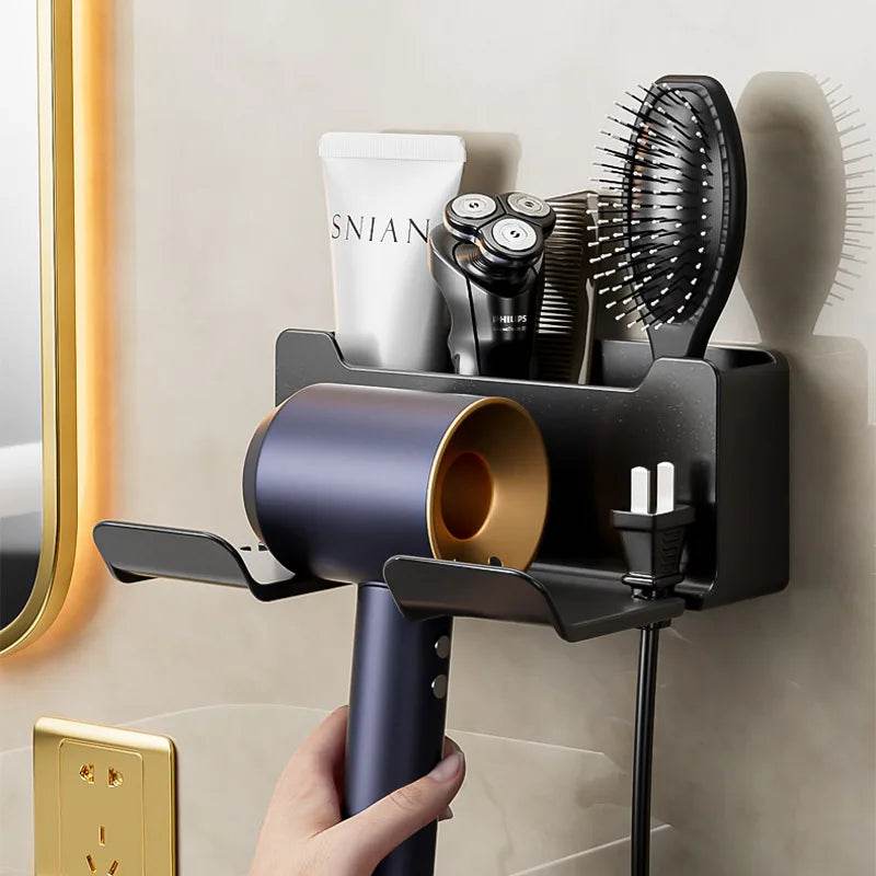 Fitzsi Essentials bathroom gadget organizer designed for storing hair dryers and accessories neatly