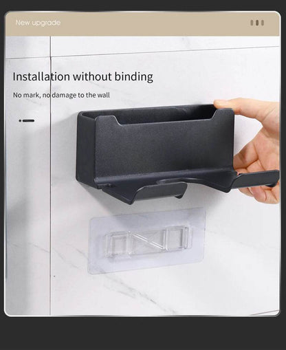 Fitzsi Essentials Bathroom Gadget Organizer with Easy Installation and Wall-Mount Design