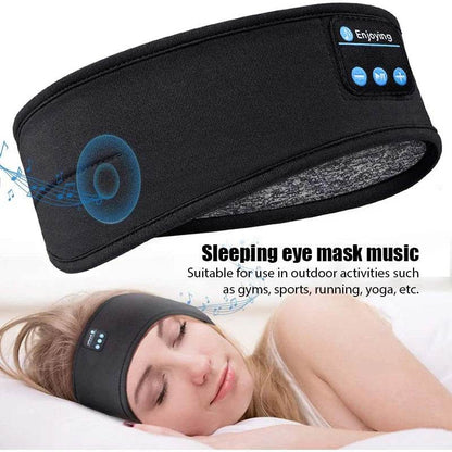 Fitzsi Essentials Bluetooth sleeping headphones in a comfortable eye mask design for music while resting