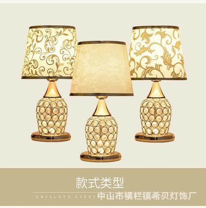 Elegant Fitzsi Essentials crystal lamp for bedroom with decorative shades and unique design
