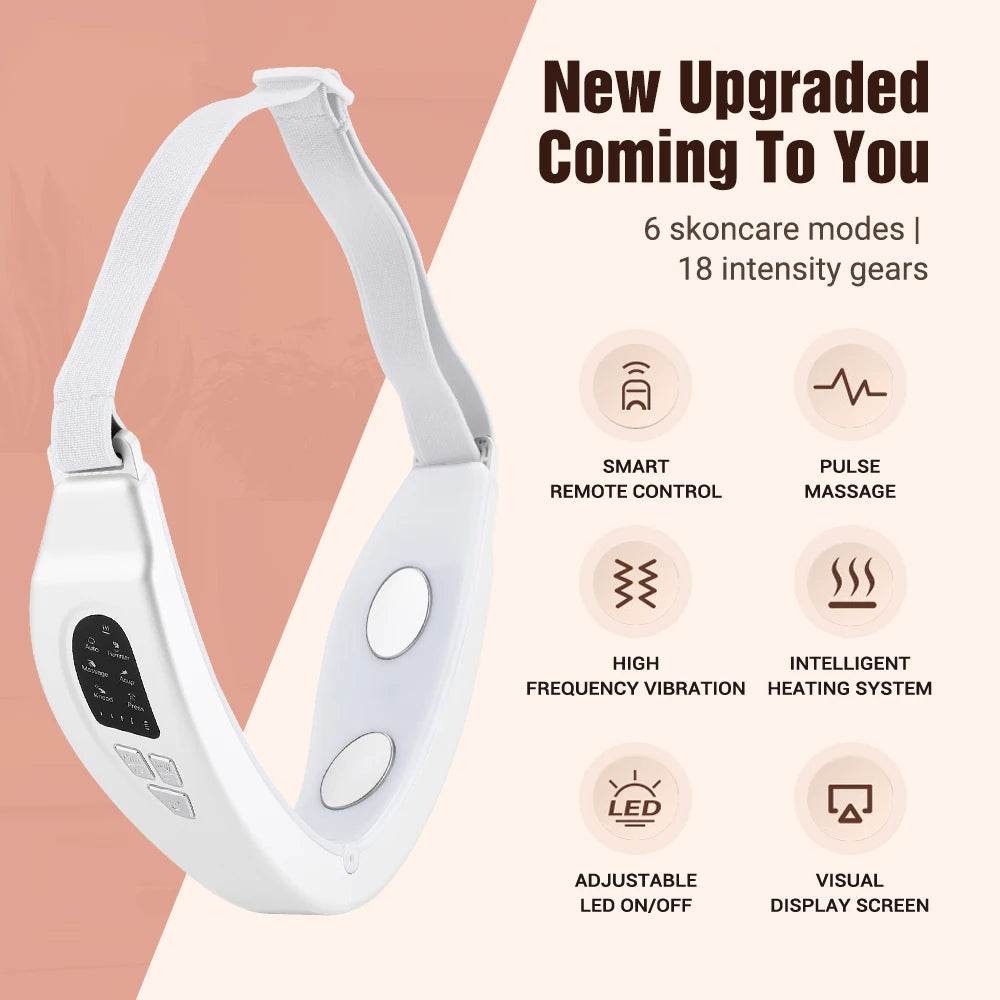 Fitzsi Essentials Electric Face Slimming Device featuring 6 skincare modes and 18 intensity settings