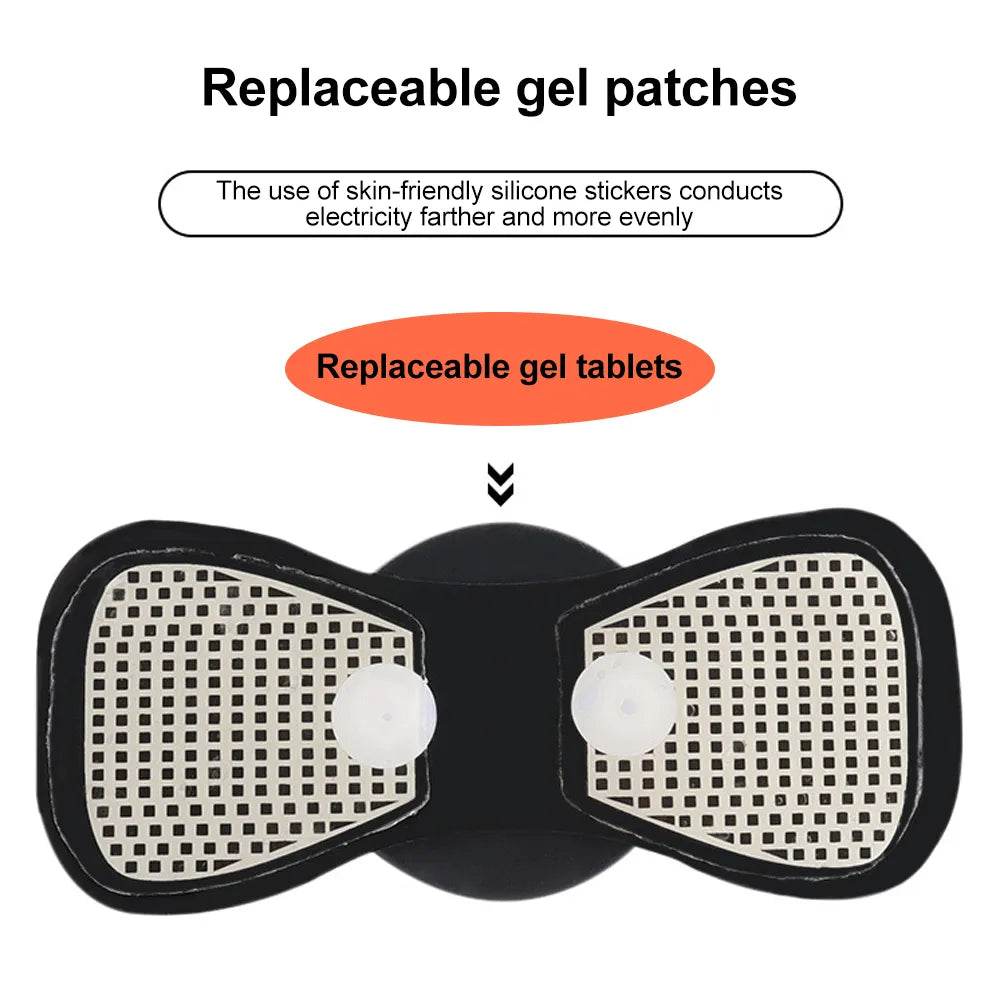 Fitzsi Essentials EMS neck massager patch for pain relief with replaceable gel patches for comfort and effectiveness