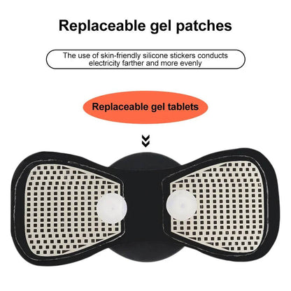 Fitzsi Essentials EMS neck massager patch for pain relief with replaceable gel patches for comfort and effectiveness