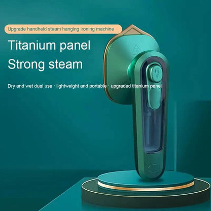 Fitzsi Essentials handheld garment steamer with titanium panel for strong steam performance and portable design