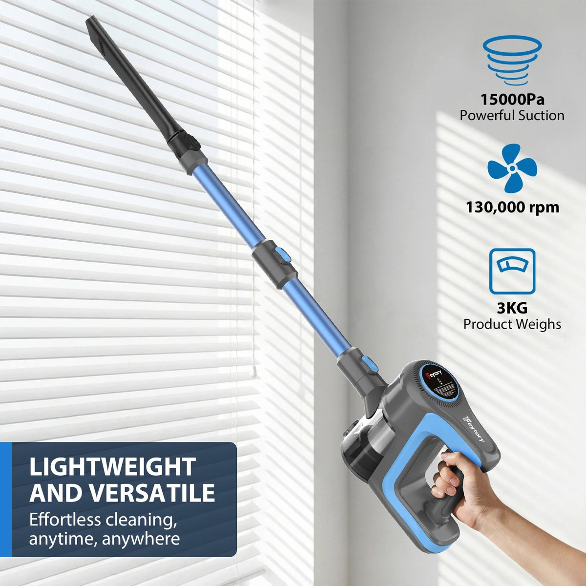 6-in-1 Cordless Vacuum Cleaner – 20,000Pa Suction
