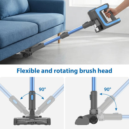 6-in-1 Cordless Vacuum Cleaner – 20,000Pa Suction