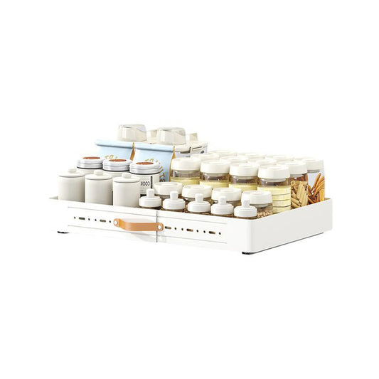 Expandable Pull-Out Kitchen Cabinet Organiser – Adjustable Storage Drawer