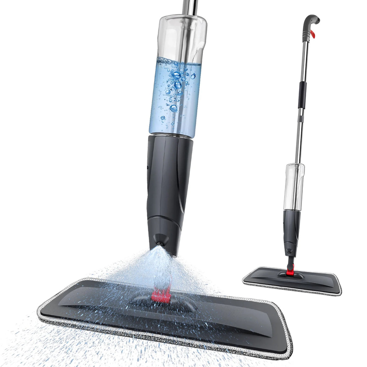 700ml Spray Mop with 3 Reusable Microfibre Pads