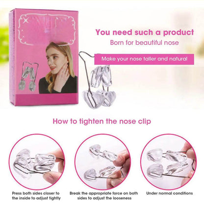 Fitzsi Essentials Nose Clip for Reshaping with Instructions for Use and Box Packaging