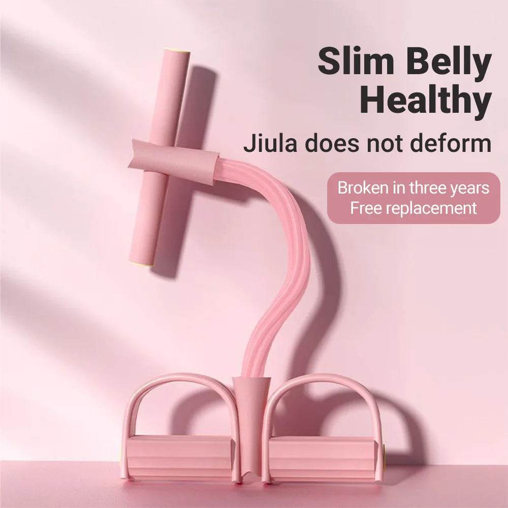 Fitzsi Essentials Resistance Bands Workout Tool in Pink for Slim Belly Exercises