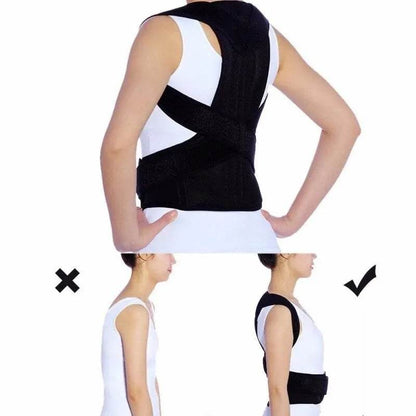Fitzsi Essentials adjustable posture corrector for improved back support and alignment